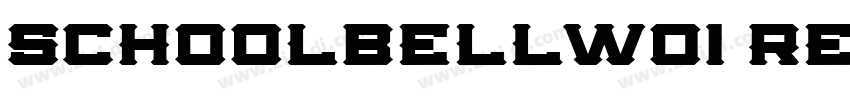 Schoolbellw01 Regula字体转换